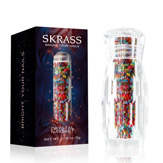 CRYSTAL SKRASS MICRO - 09  Multicolor Mix