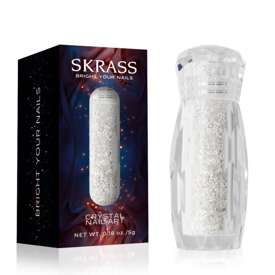CRYSTAL SKRASS MICRO - 03        Bianco Trasparente