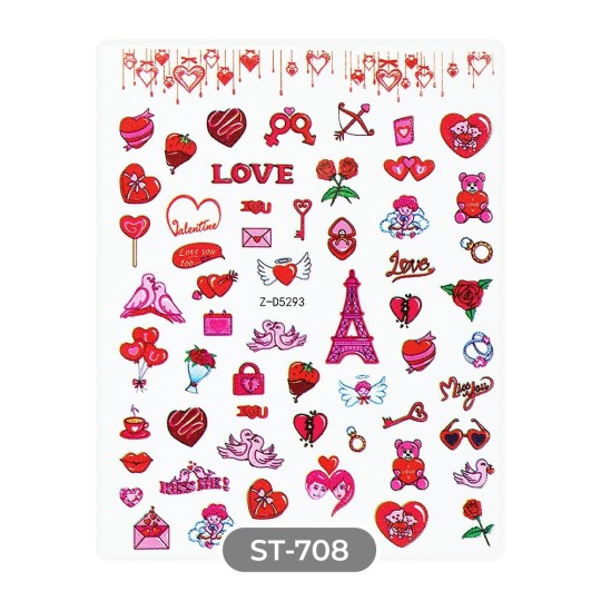 ADESIVI STICKERS ST708 paris