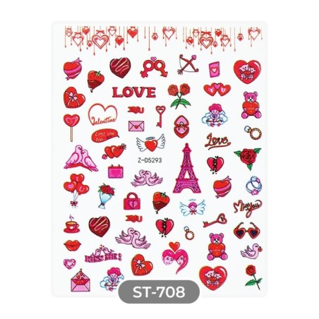 ADESIVI STICKERS ST708 paris