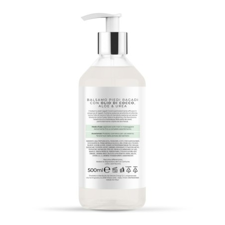 BALSAMO PIEDI CORAL Ragadi con Olio di Cocco - 500ml TERMINATO