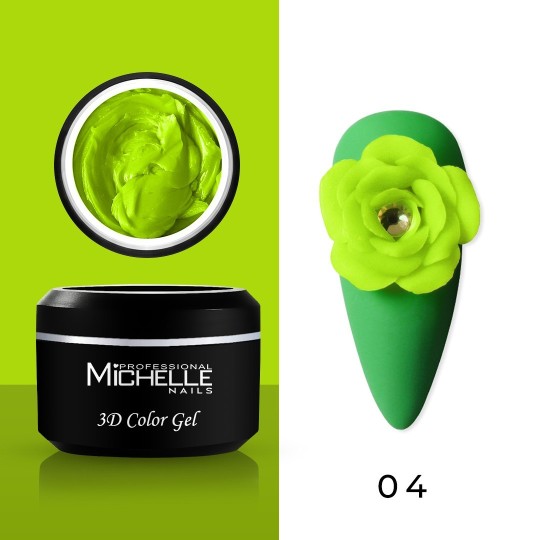 3D COLOR PLASTILINA - 04 GREEN CARNATION