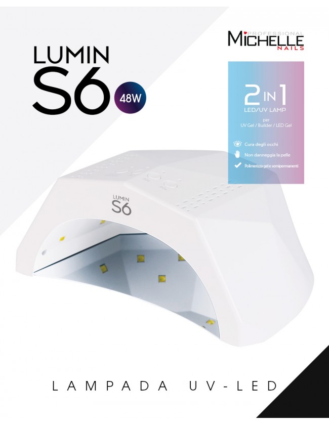 LUMIN S6 LAMPADA UV LED 48W con...