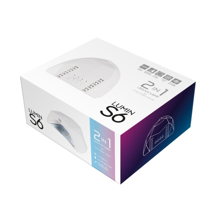 LUMIN S6 LAMP LED UV 48W Timer, auto Sensor