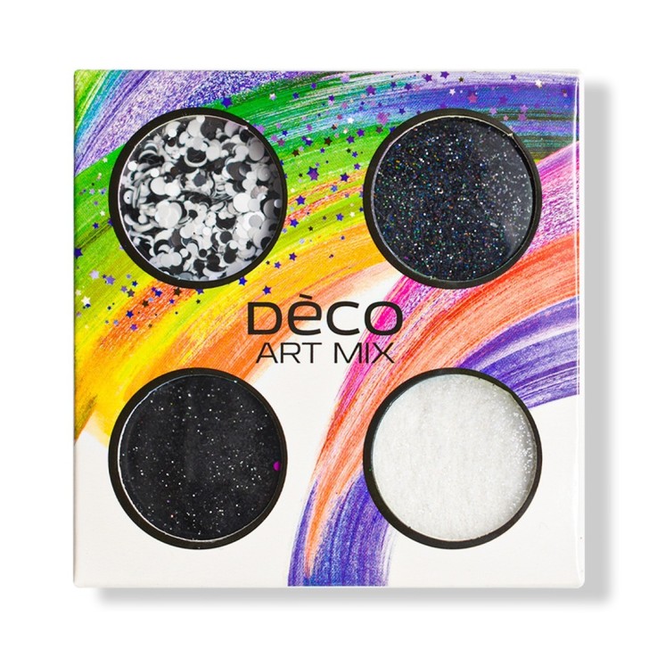 Deco art mix BLACK AND WHITE - 019