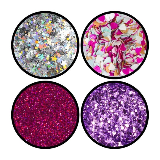 Deco art mix CŒURS ET FUCHSIA - 025 2