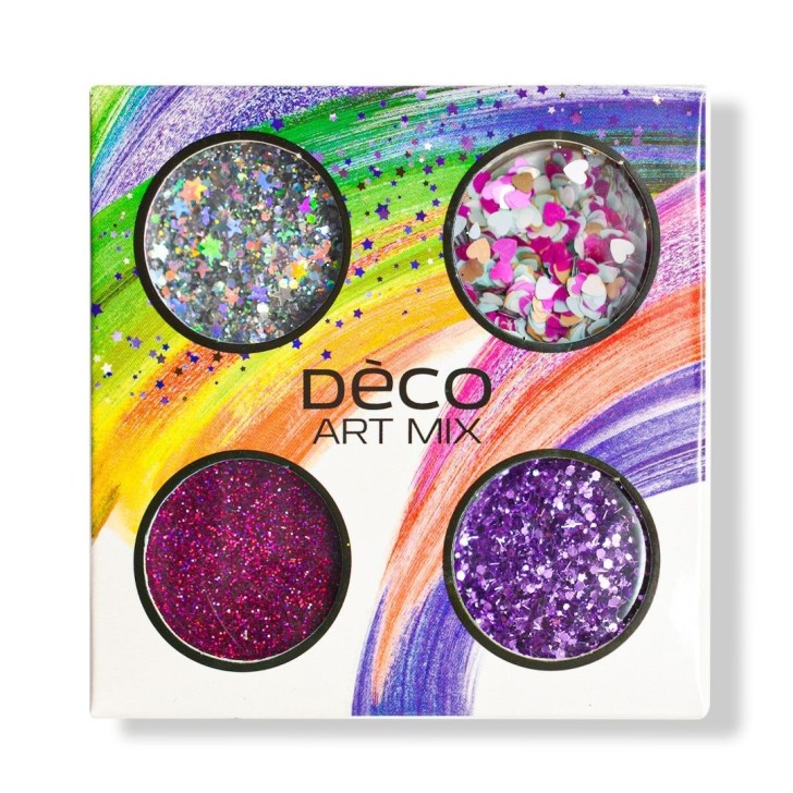 Deco art mix HEARTS AND FUCHSIA - 025