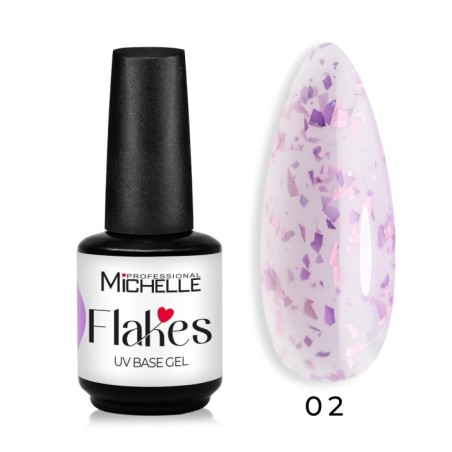 FLAKES BASE GEL SEMIPERMANENTE - 02