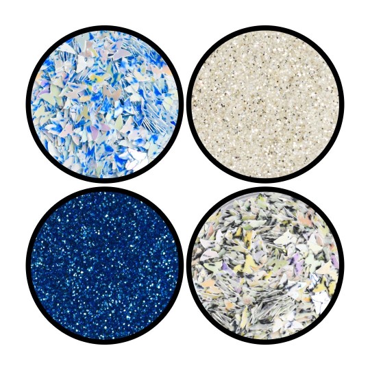 Deco art mix BLUE BUTTERFLIES - 021 2