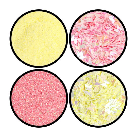Deco art mix PAPILSONS PASTEL - 020 2