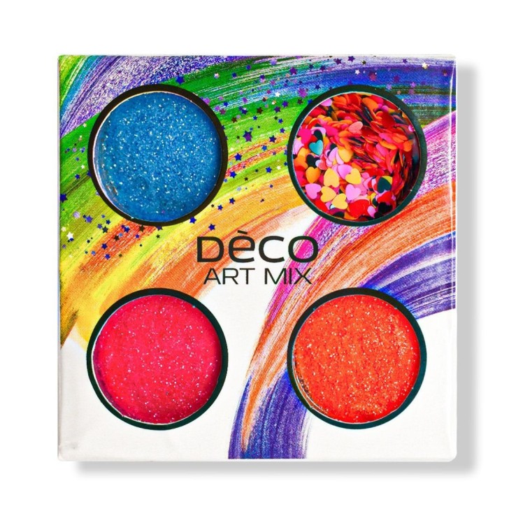 Deco art mix Fluo HEARTS - 017