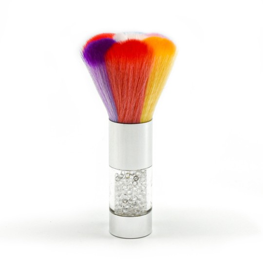 PENNELLO PER POLVERE - NERO CON BRILLANTINI MAKE UP
