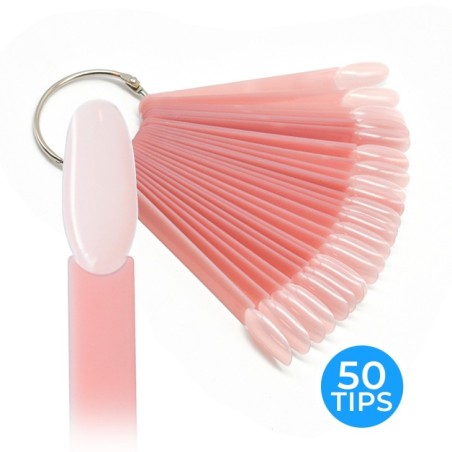 Espositore Tips ad Anello Trasparente Mandorla - 50pz