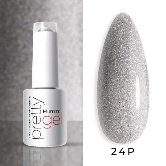 Pretty Platinum Soak Off Colour - 24Pl