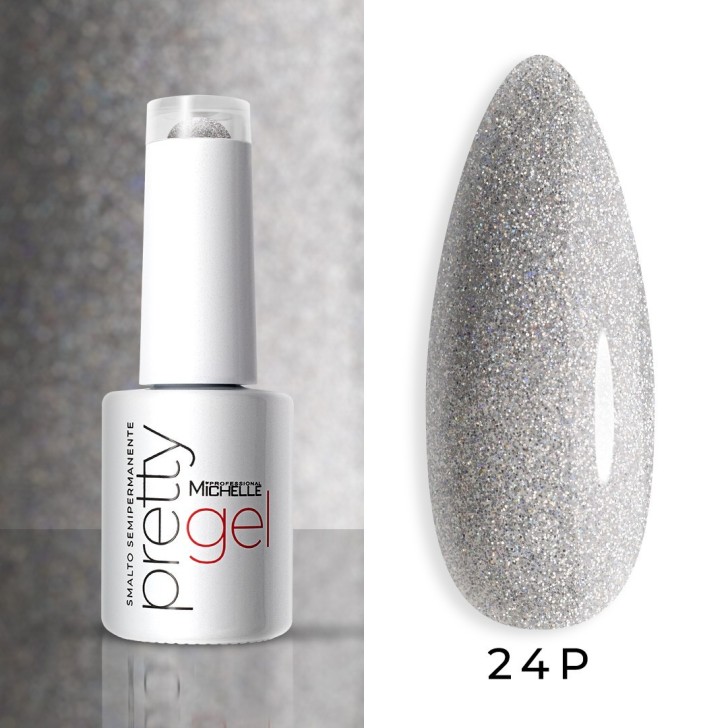 Pretty Platinum Soak Off Colour - 24Pl