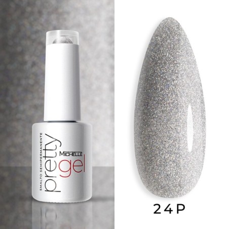 Pretty Platinum Soak Off Colour - 24Pl