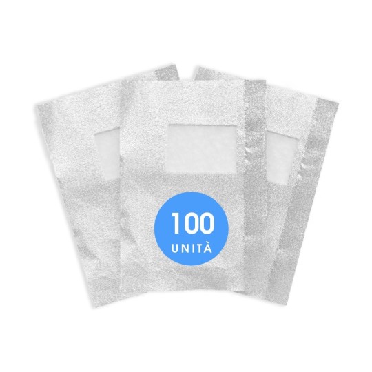 100 Nail Wraps Remover - Pads Rimozione Gel 01