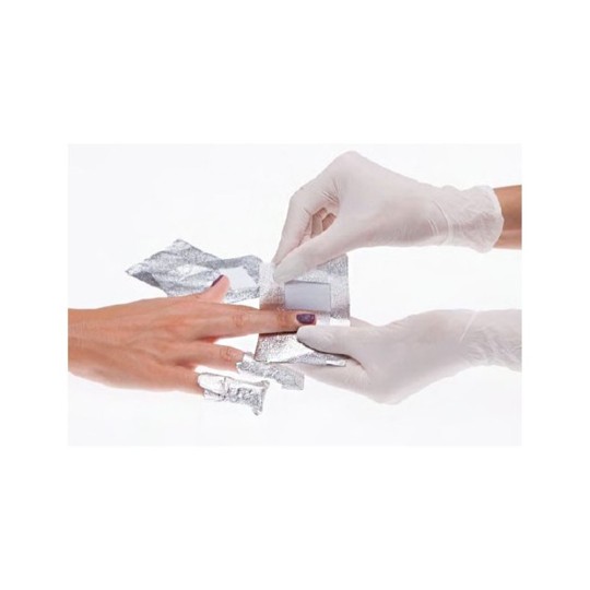 100 Nail Wraps Remover - Pads Rimozione Gel 01 2