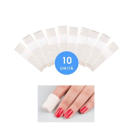 Bende Monouso Per La Rimozione Gel Soak Off - 10Pz