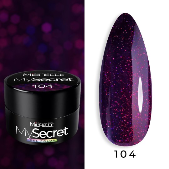 New My Secret - Uv Color Gel 104
