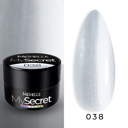 New My Secret - Uv Color Gel 038 Bianco Perlato