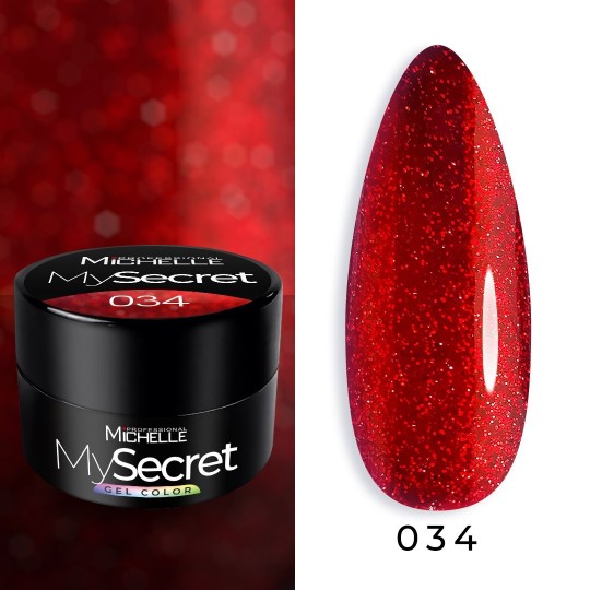 New My Secret - Uv Color Gel 034