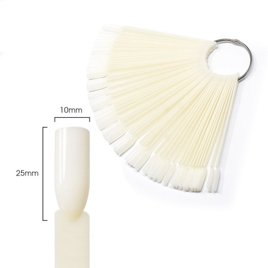 Espositore Tips ad Anello Natural Basic 50pz