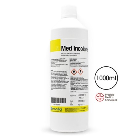 Med Incolore Disinfettante Antimicrobico Antisettico 1000Ml