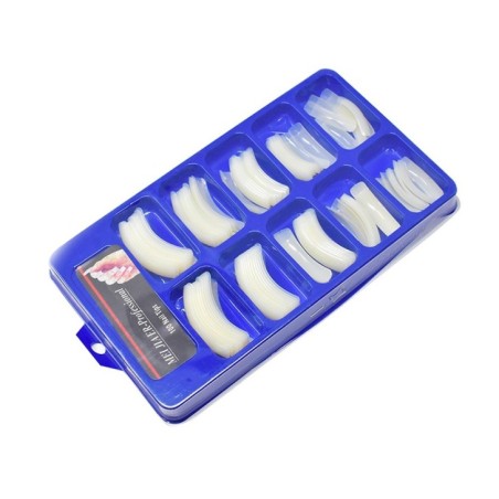 100 Tips Long Natural Box 100 Tips Long Natural Box