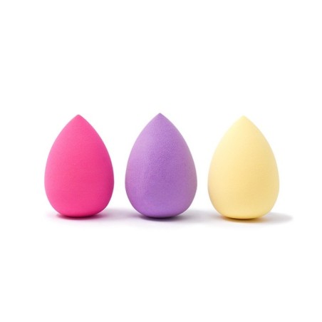 Éponges make-up colorées - Lot de 3