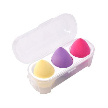 Éponges make-up colorées - Lot de 3