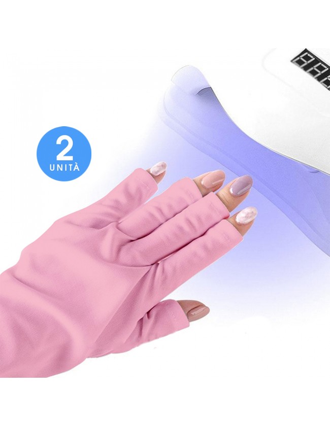 GUANTES ANTI-UV Beauty Gloves ROSADO...