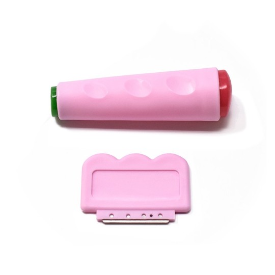 TIMBRO DOPPIO PINKY E SPATOLA PER STAMPING