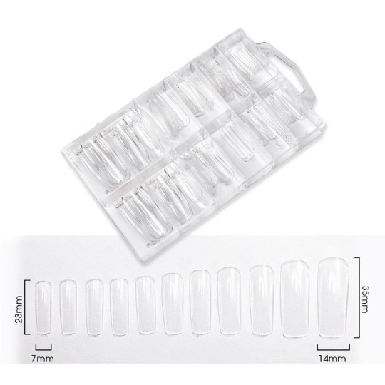 Tips Apres Gel Standard - Trasparenti