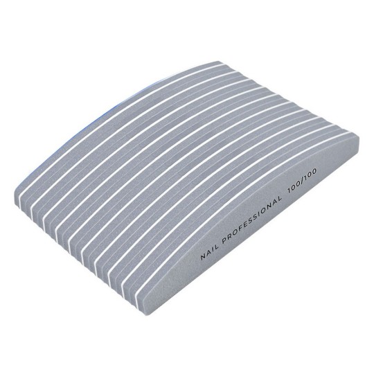 10x LIMA GRIGIO BUFFER BILATERALE BOOMERANG 100/180