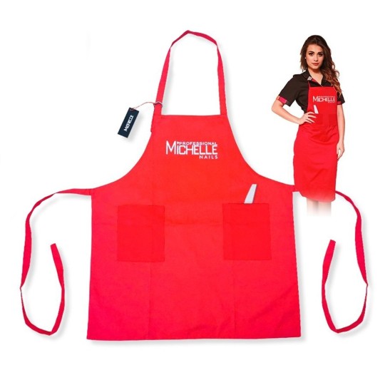 Grembiule Michelle - Rosso