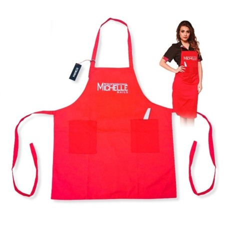 Grembiule Michelle - Rosso
