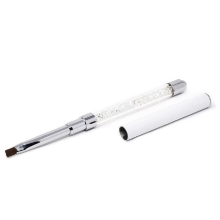 Pennello Piatto Con Brillantini N.4