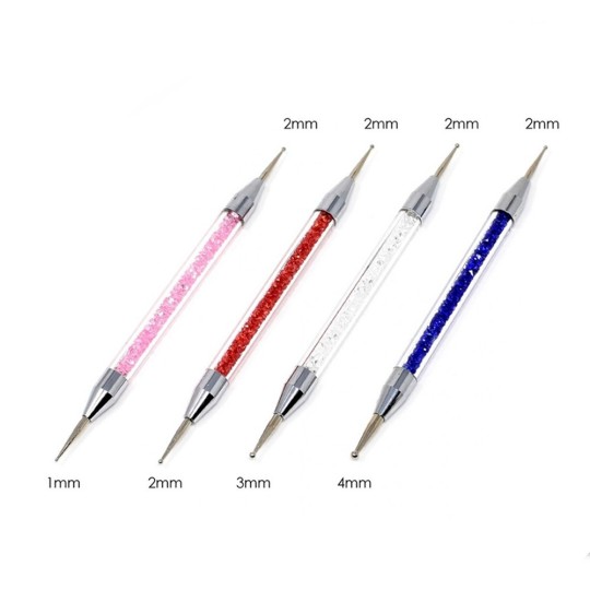 Applicatore Spotswirl  Dotting Tool Rosa 1Mm/2Mm 2