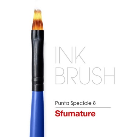 Pennello Ink Brush blu 8