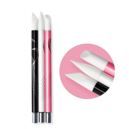 Set 3 Pennelli in Silicone - 3PACK