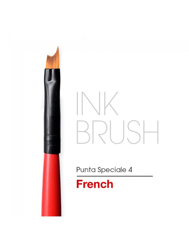 Pennello Ink Brush rosso French 4