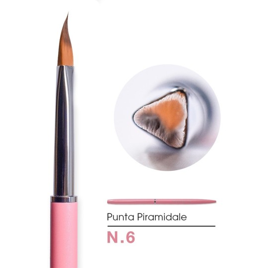 Pyramid rose Brush No.6