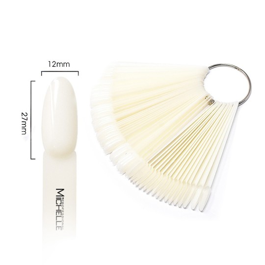 Espositore Tips ad Anello Naturale Mandorla - 50pz