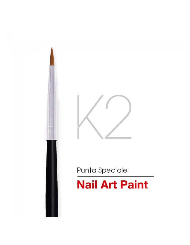 Pennello K2 per nail art paint ed acquarello