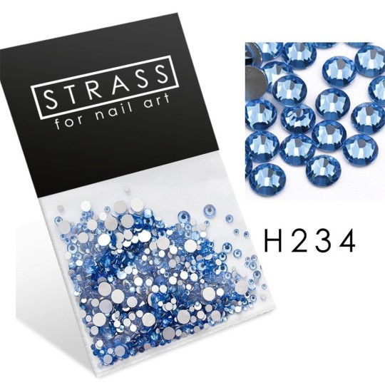Decorazione Cristalli Strass H234 Blue Sky