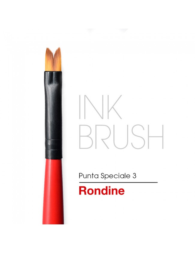 Pennello Ink Brush rosso Rondine 3