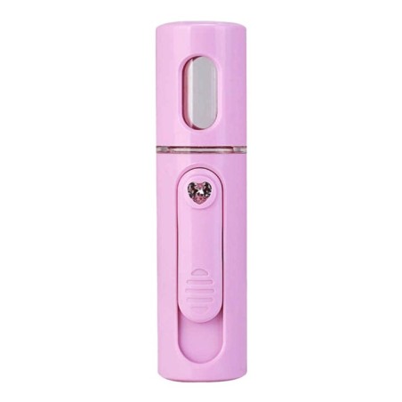 Mini nebulizador facial portátil rosa