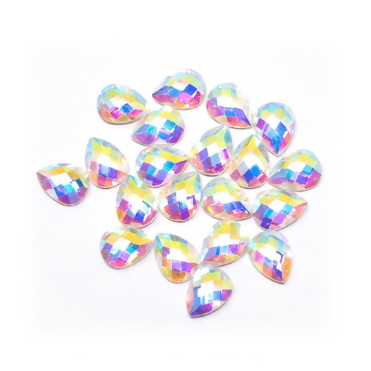 Large Rainbow Drops Decoration Stones H503