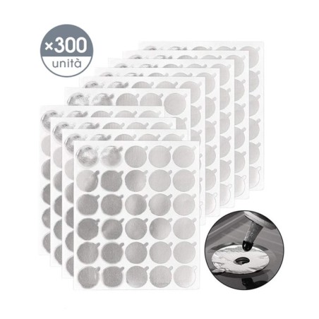 Eyelash Extension Glue Stickers - 300 Stickers